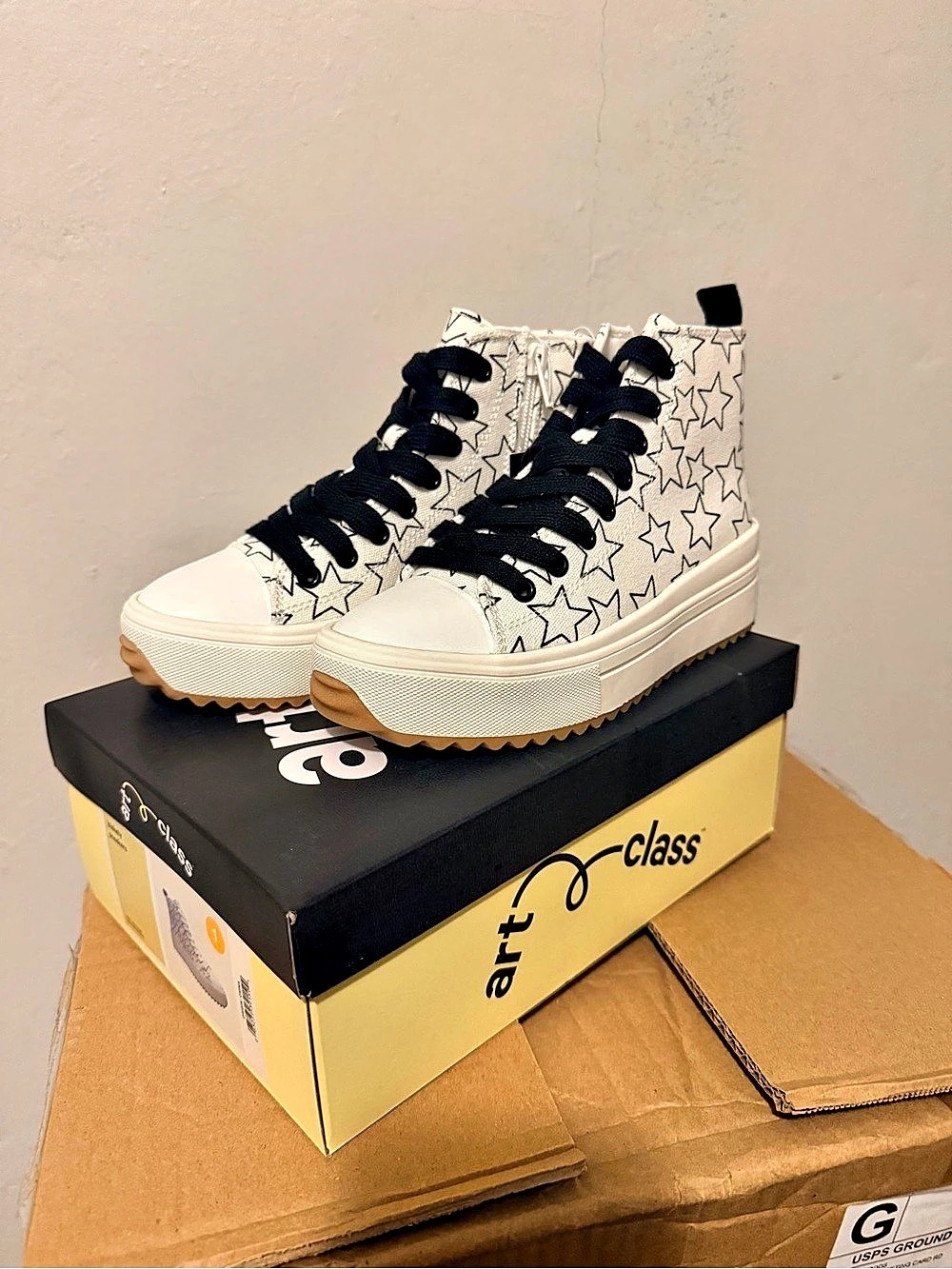 art class blakely sneakers White & Black